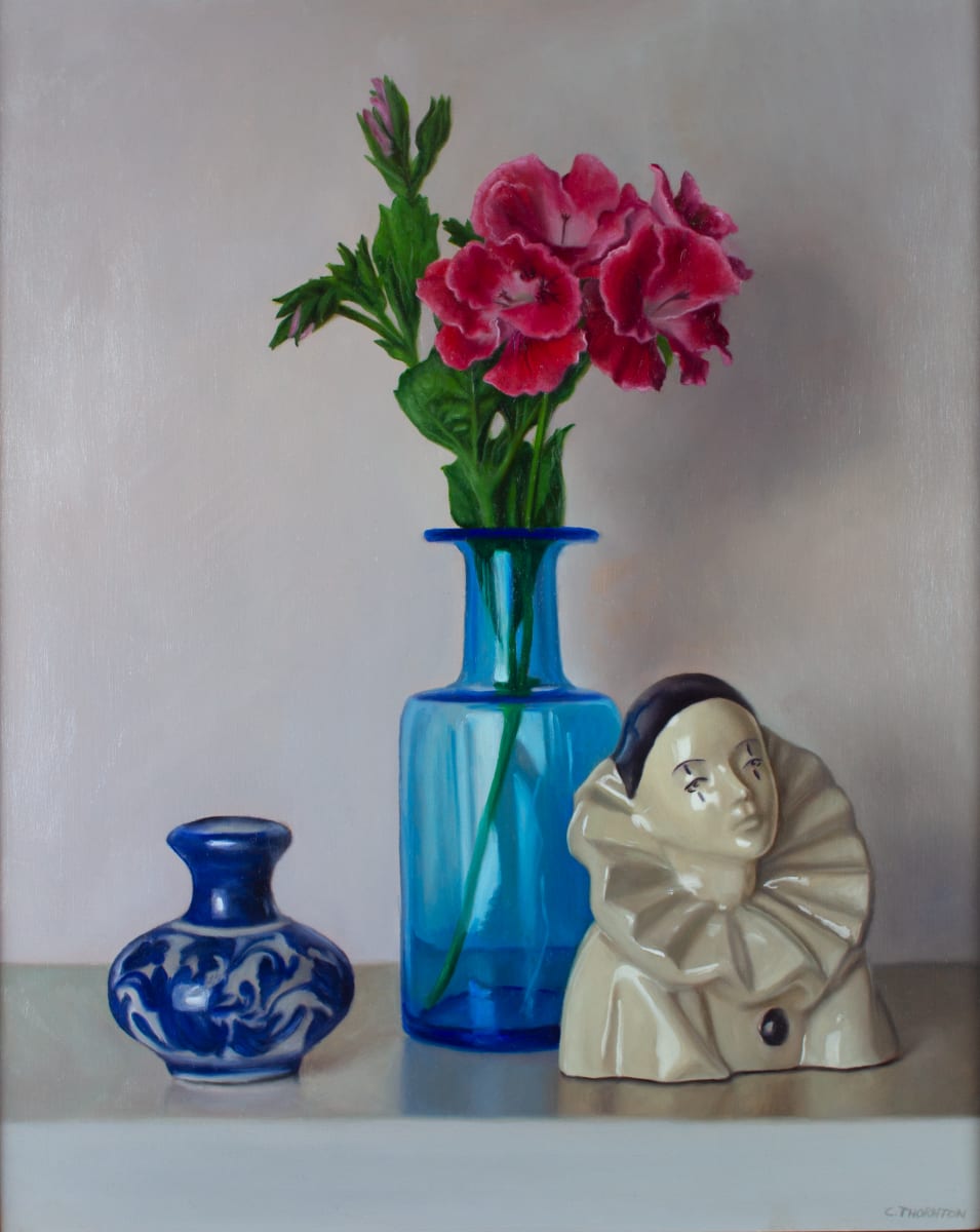 Blue Vase by Casey Thornton 