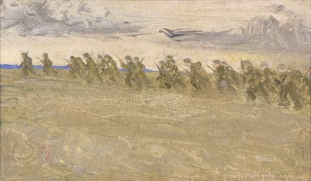Australians Attacking by May Butler-George, Image 1.