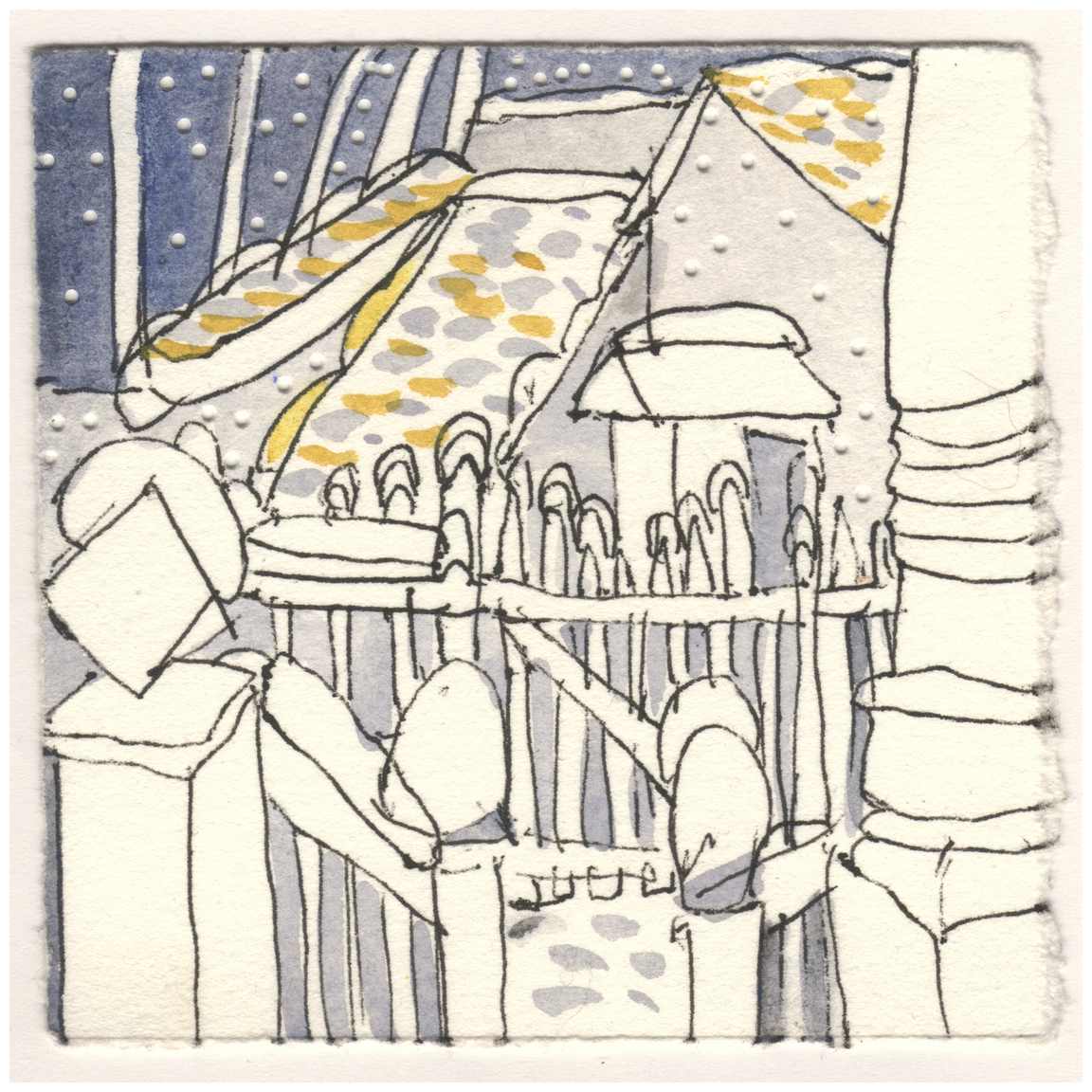 When the Snow Was Stopping. #039 by Raya Bodnarchuk, Estate, Image 1.