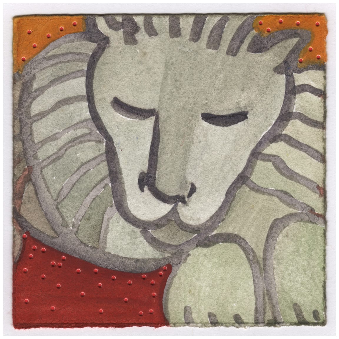 Corcoran South Lion 1. #069 by Raya Bodnarchuk, Estate, Image 1.