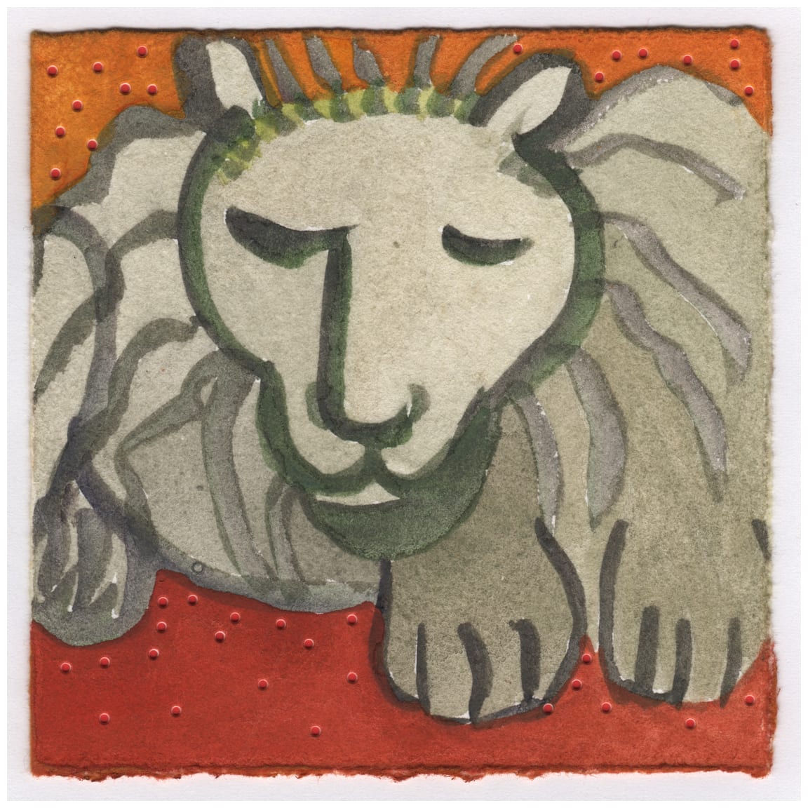 Corcoran South Lion 2. #070 by Raya Bodnarchuk, Estate, Image 1.