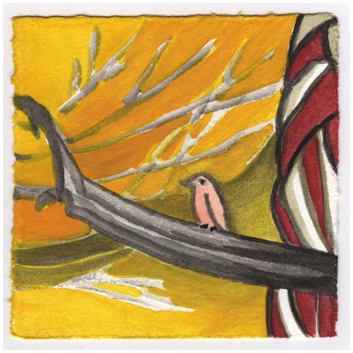 The Town Hall Flag. #099 by Raya Bodnarchuk, Estate 