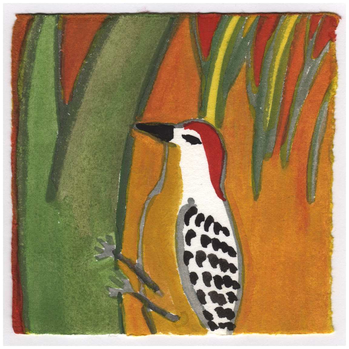 A Red Bellied Woodpecker Today. #104 by Raya Bodnarchuk, Estate, Image 1.