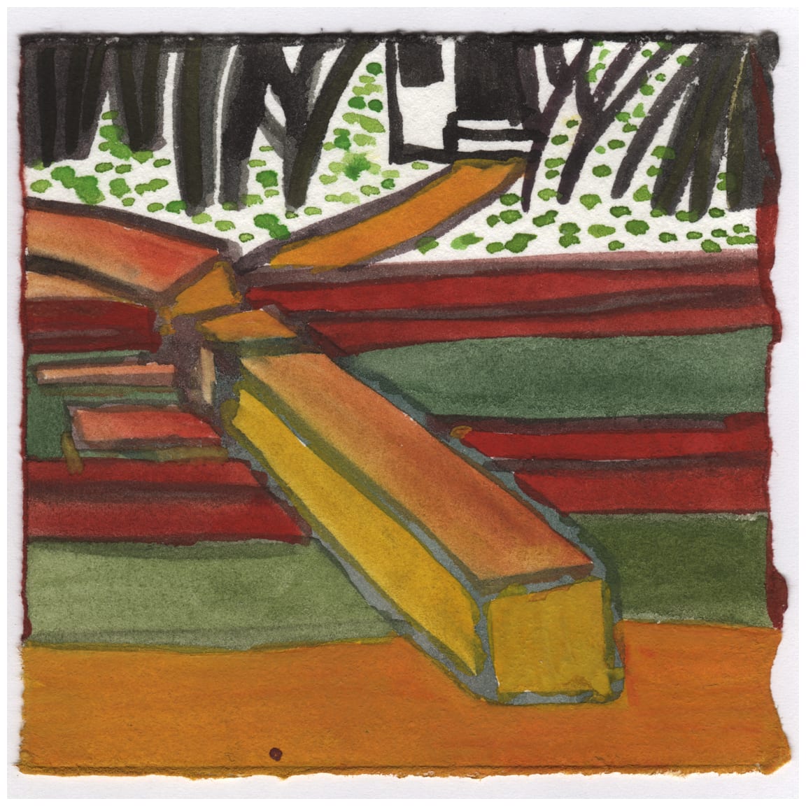 Lock Eight. C and O Canal. #114 by Raya Bodnarchuk, Estate 