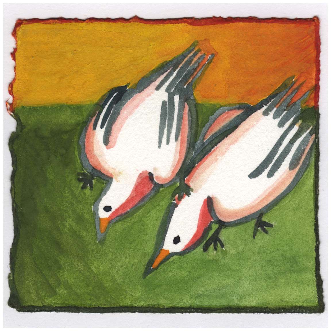 Doves and Moss. #119 by Raya Bodnarchuk, Estate, Image 1.