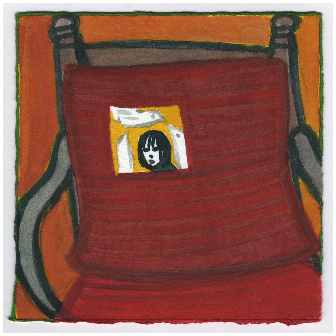 A Drawing on the Pillow. #127 by Raya Bodnarchuk, Estate, Image 1.