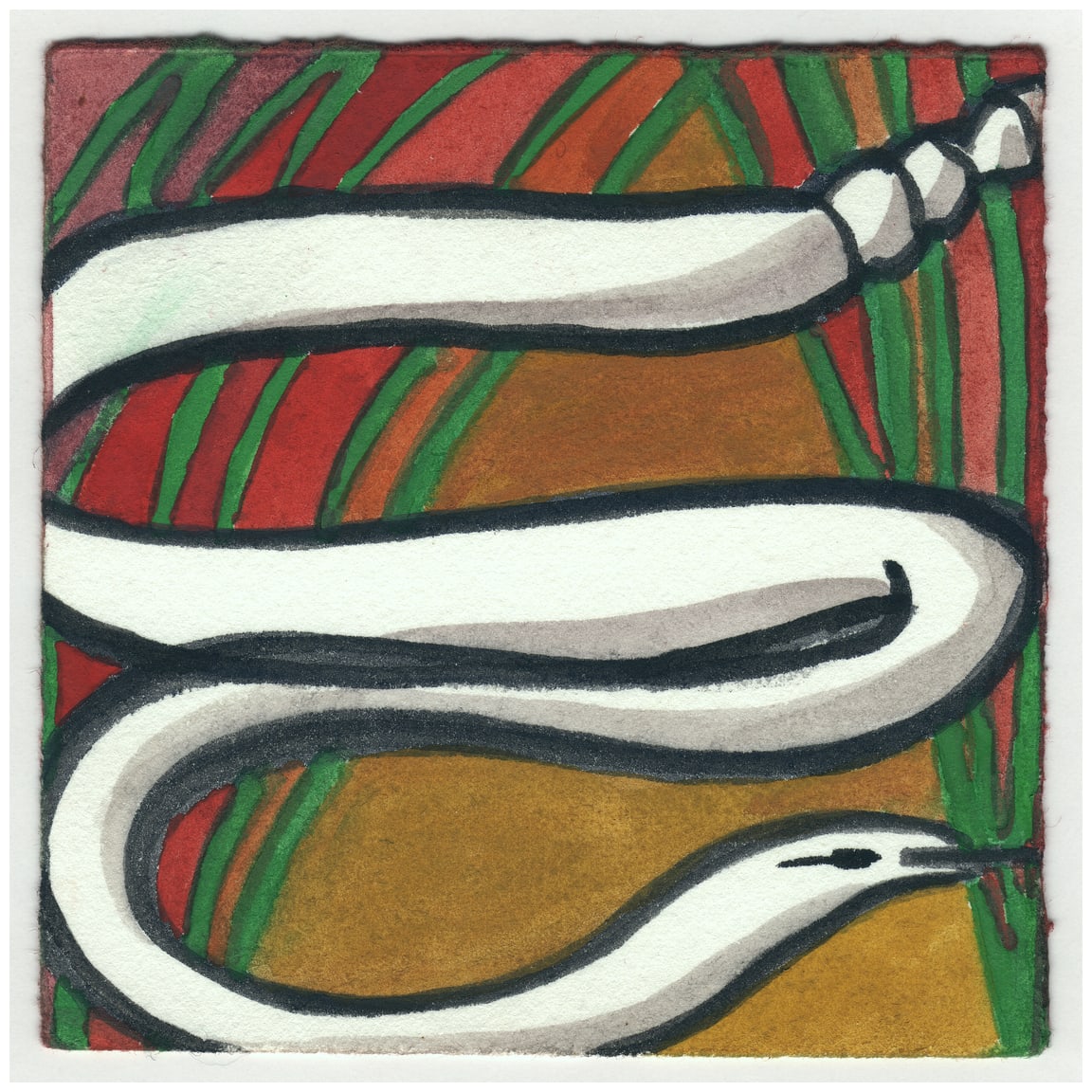 A Rattle Snake in the Grass. #181 by Raya Bodnarchuk, Estate, Image 1.