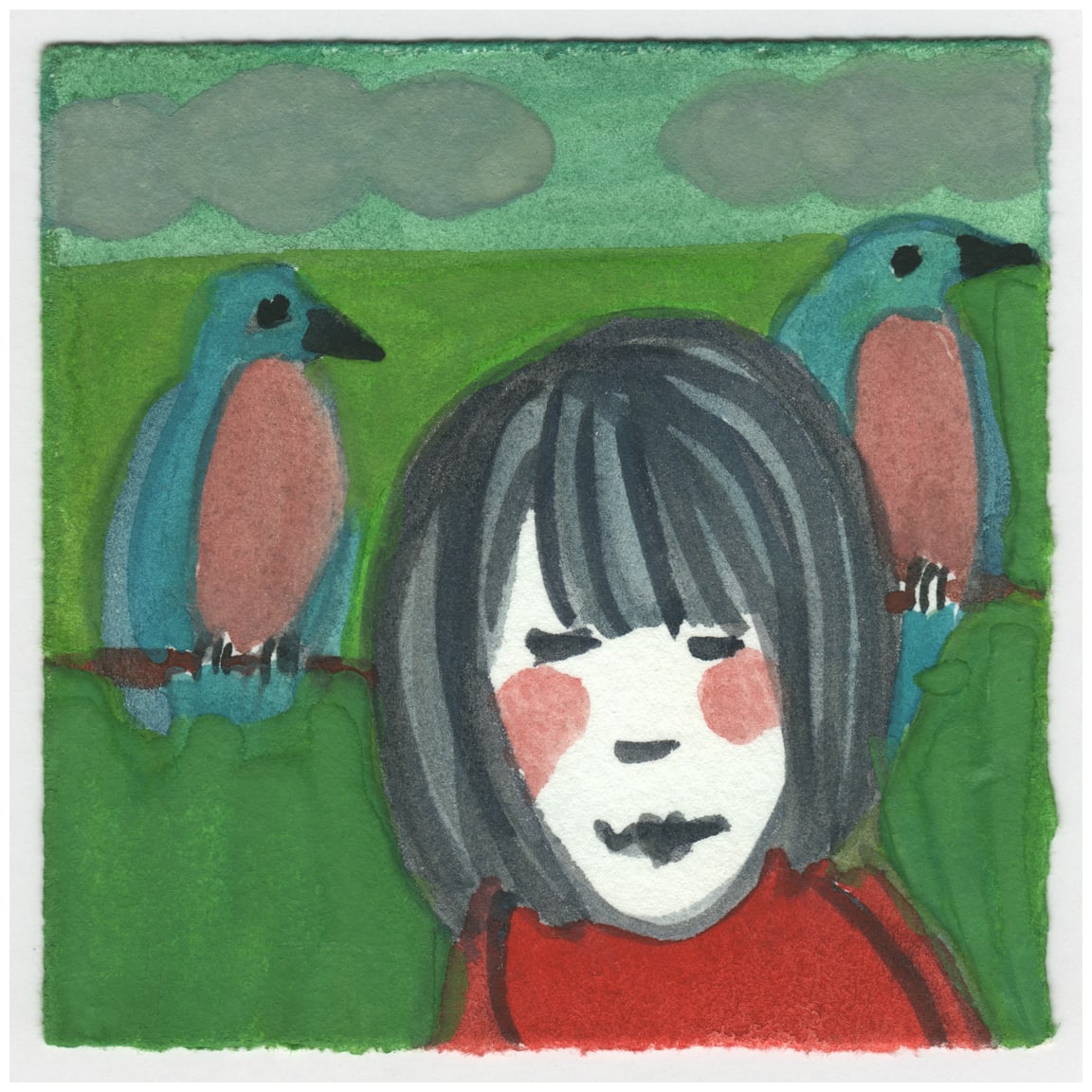 More Bluebirds. #184 by Raya Bodnarchuk, Estate, Image 1.