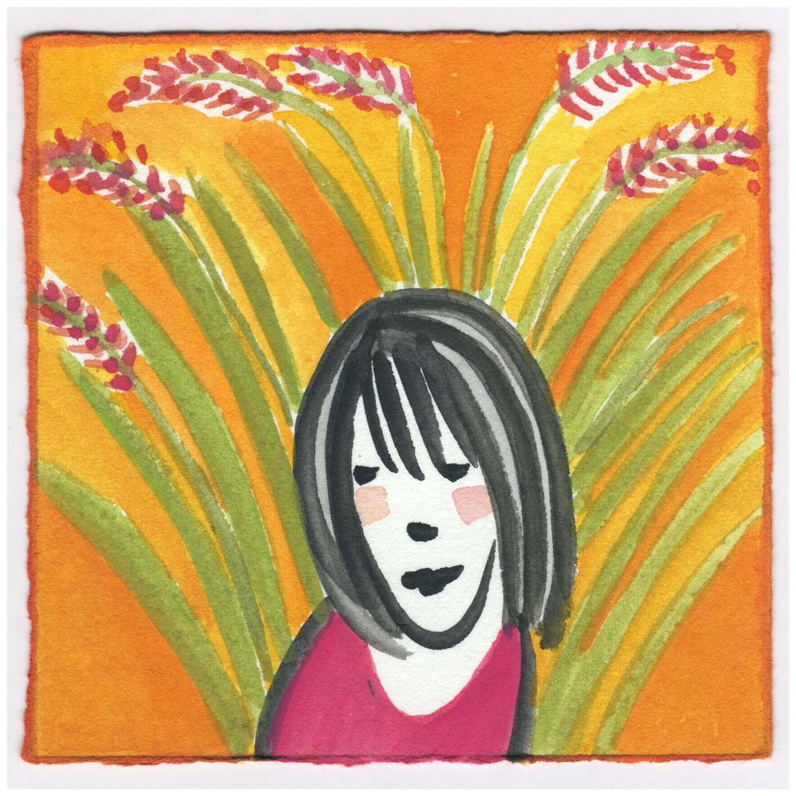 Crocosmia Today. #196 by Raya Bodnarchuk, Estate, Image 1.