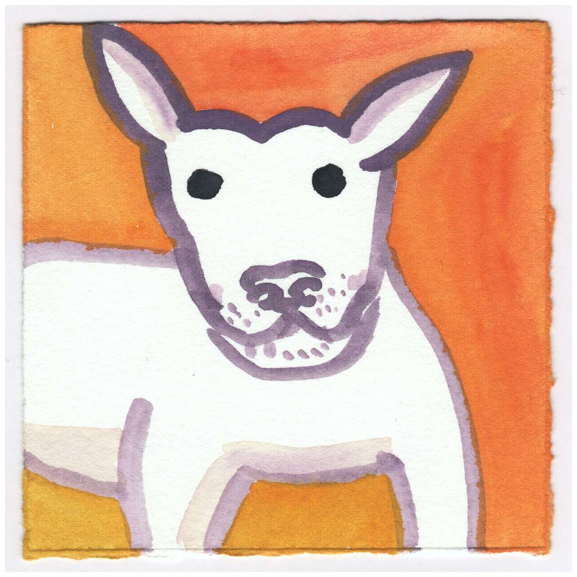 Rudy. Pharonic Dog. Tucson. #204 by Raya Bodnarchuk, Estate, Image 1.