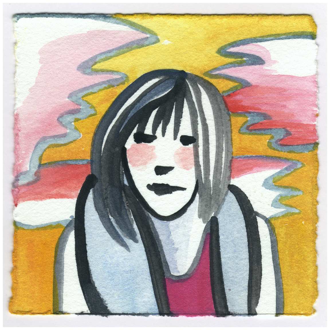 Showy Clouds. #239 by Raya Bodnarchuk, Estate, Image 1.