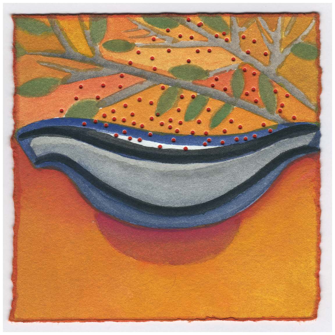 The Bowl my Favorite and Best Teacher Carved. John Bozarth. #268 by Raya Bodnarchuk, Estate, Image 1.