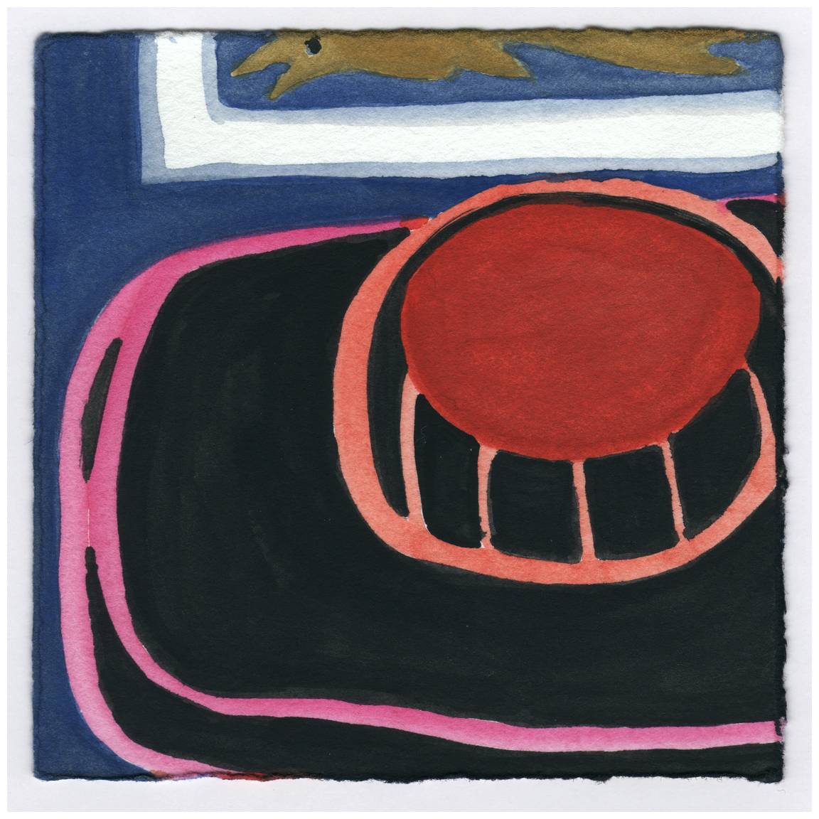 The Cushion. 11/18/14. #343 by Raya Bodnarchuk, Estate, Image 1.