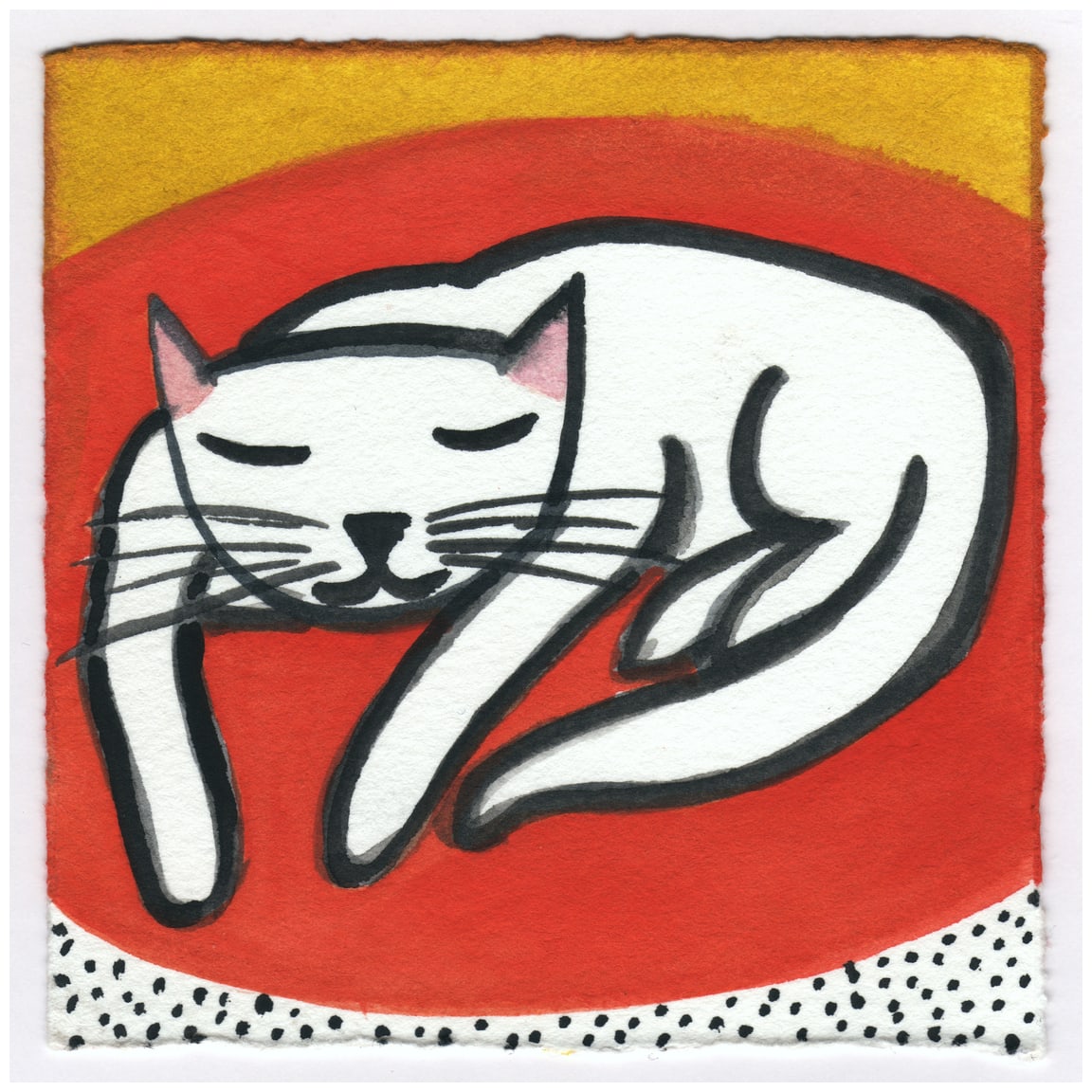 The Cat. 12/2/14. #357 by Raya Bodnarchuk, Image 1.
