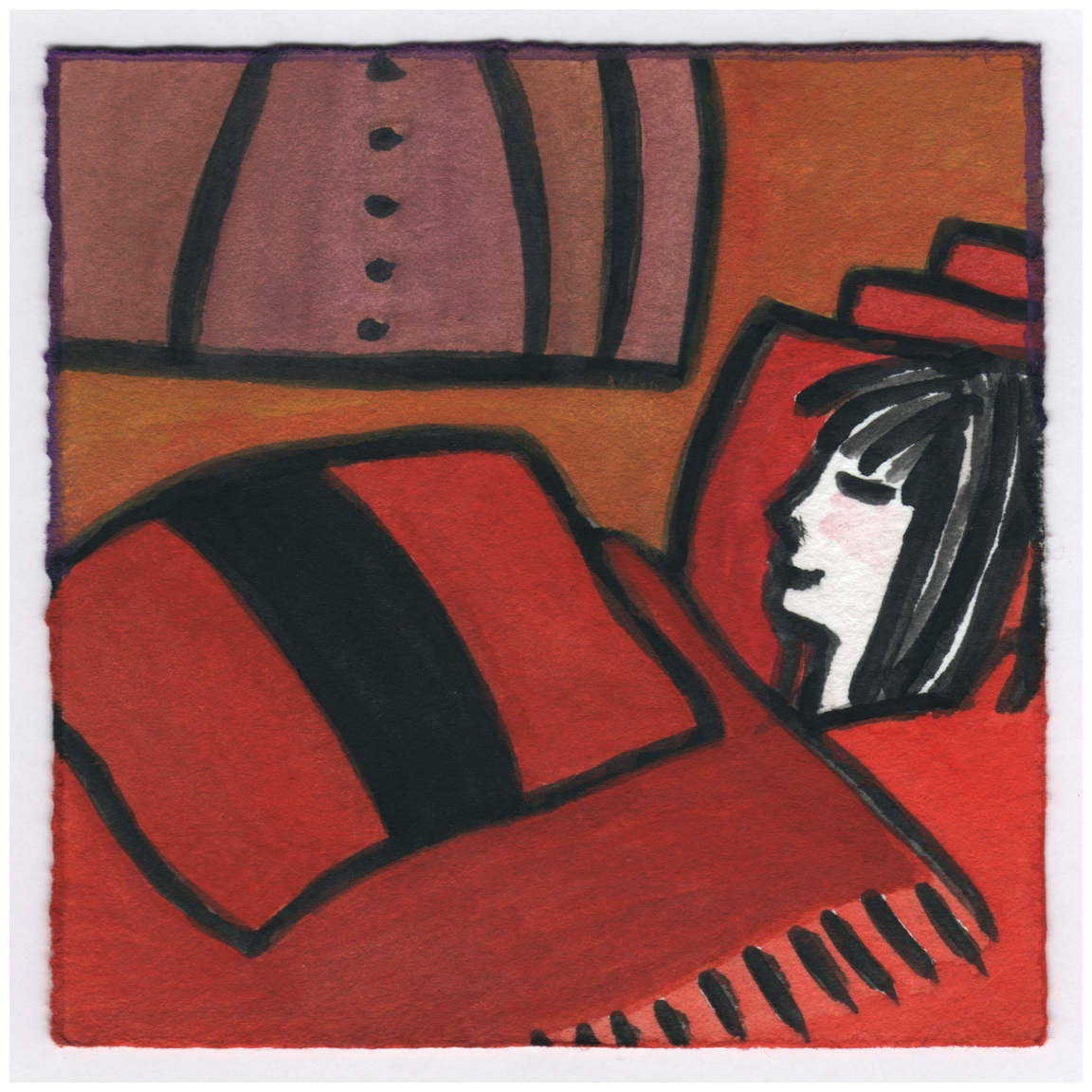 The Pillow. 12/4/14. #359 by Raya Bodnarchuk, Estate, Image 1.