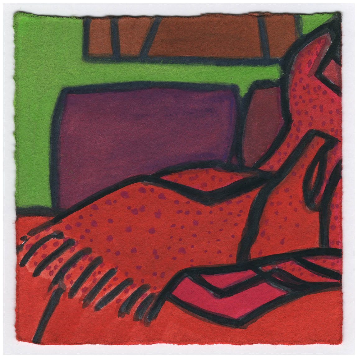 Some Blankets. 12/9/14. #365 by Raya Bodnarchuk, Estate, Image 1.