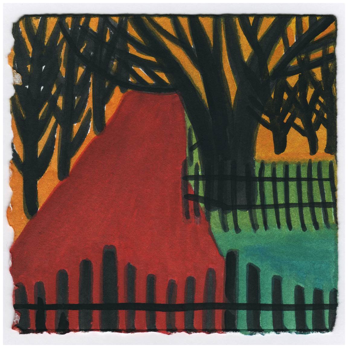 Out in Front. 12/16/14. #373 by Raya Bodnarchuk, Estate, Image 1.