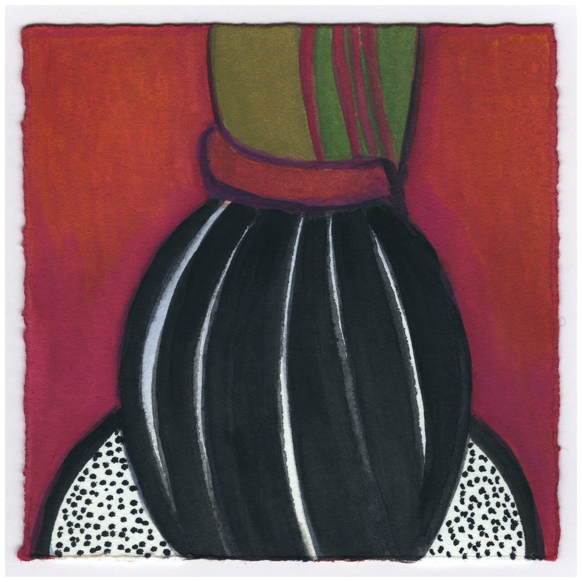 The Glitter Amaryllis. #423 by Raya Bodnarchuk, Estate 