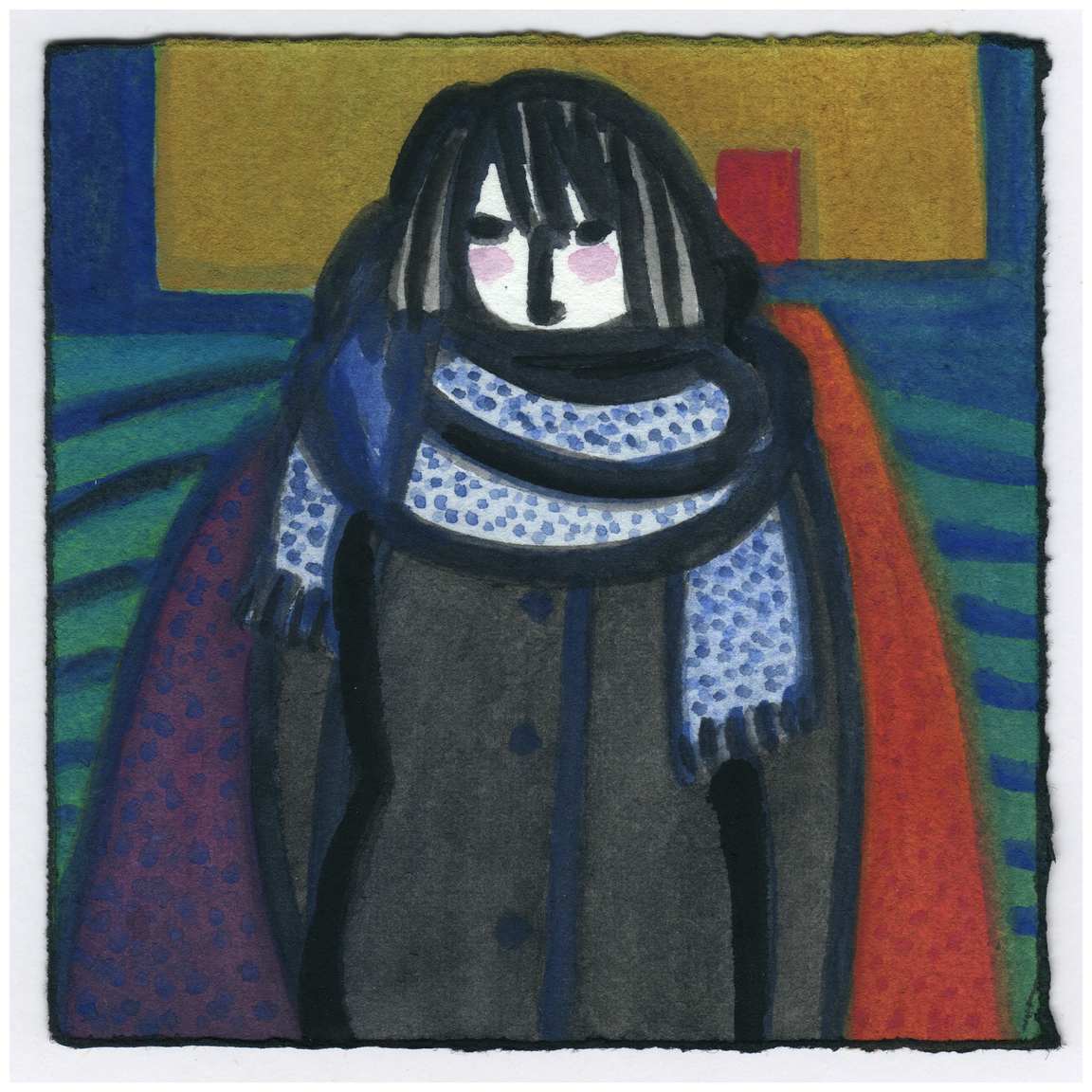 The Coat. #444 by Raya Bodnarchuk, Estate, Image 1.