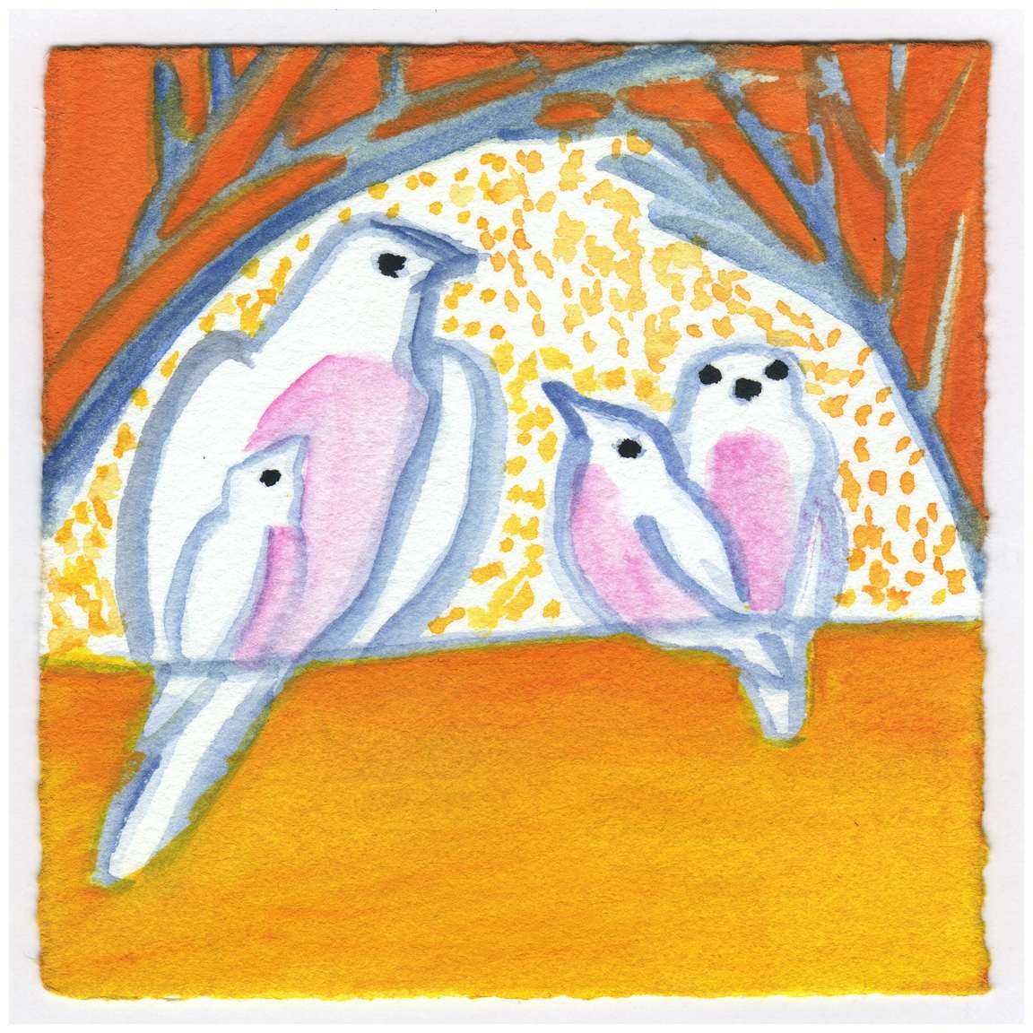 Untitled Small Painting. #459 by Raya Bodnarchuk, Estate, Image 1.