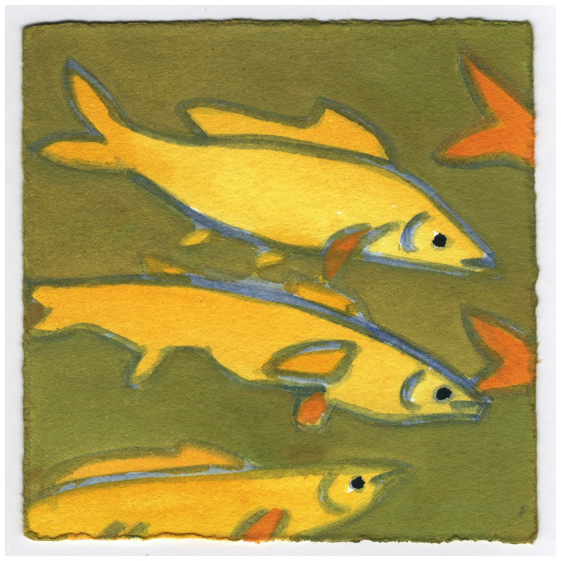 Carp in the Canal. #522 by Raya Bodnarchuk, Image 1.
