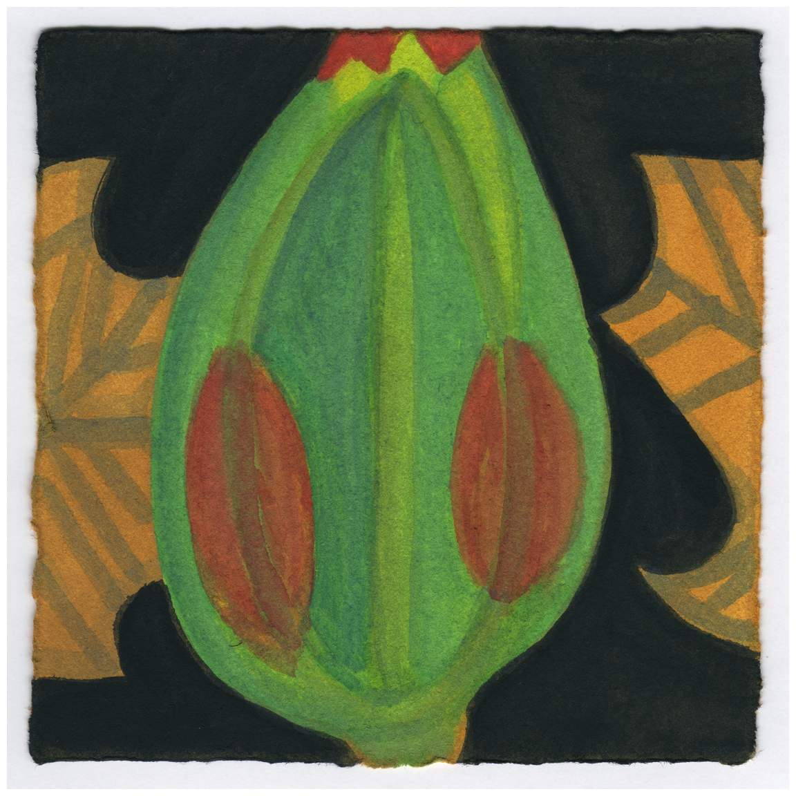 A Tulip Poplar Bud. #525 by Raya Bodnarchuk, Estate, Image 1.