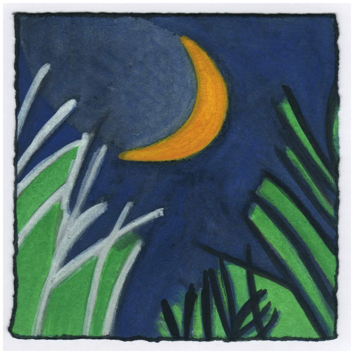The New Moon. #533 by Raya Bodnarchuk, Estate, Image 1.