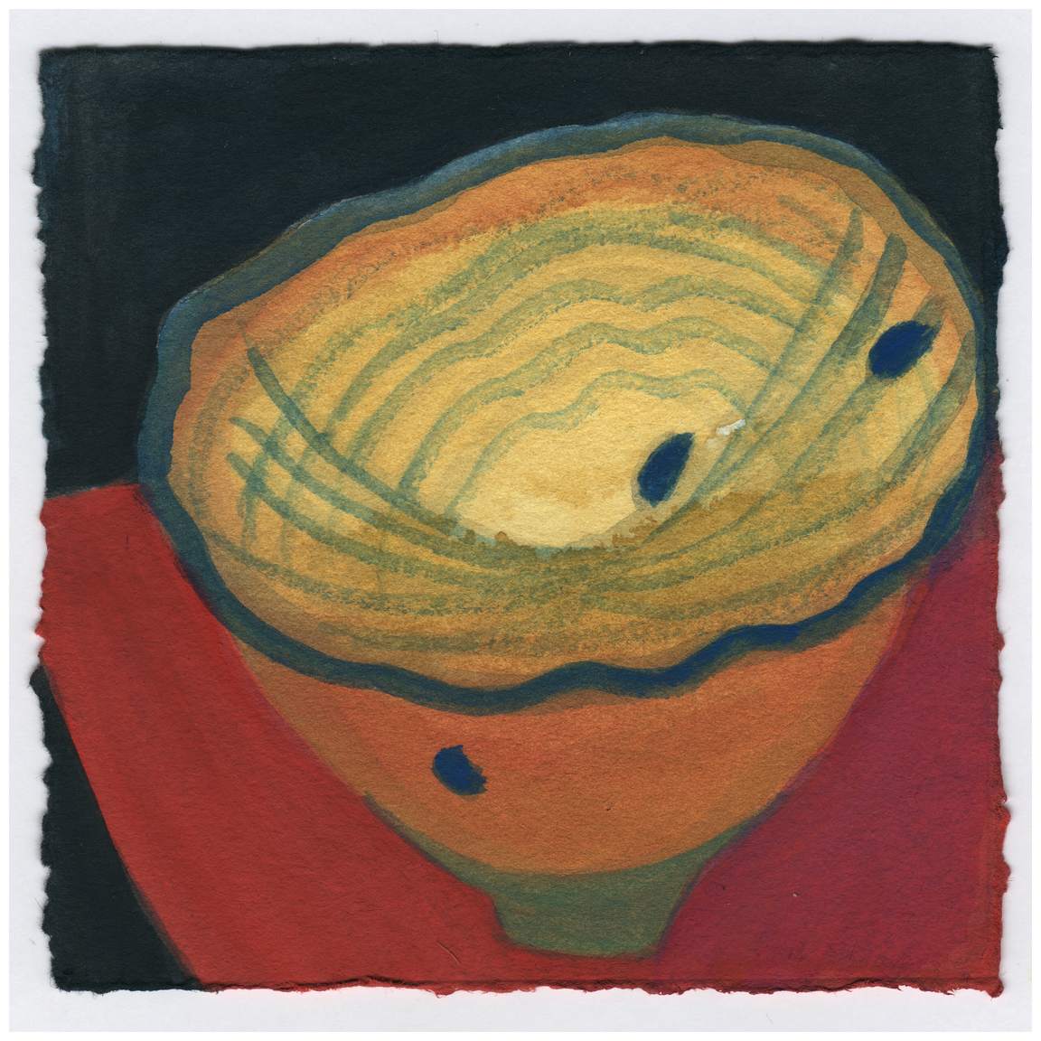 A Little Oak Bowl. #596 by Raya Bodnarchuk, Estate, Image 1.