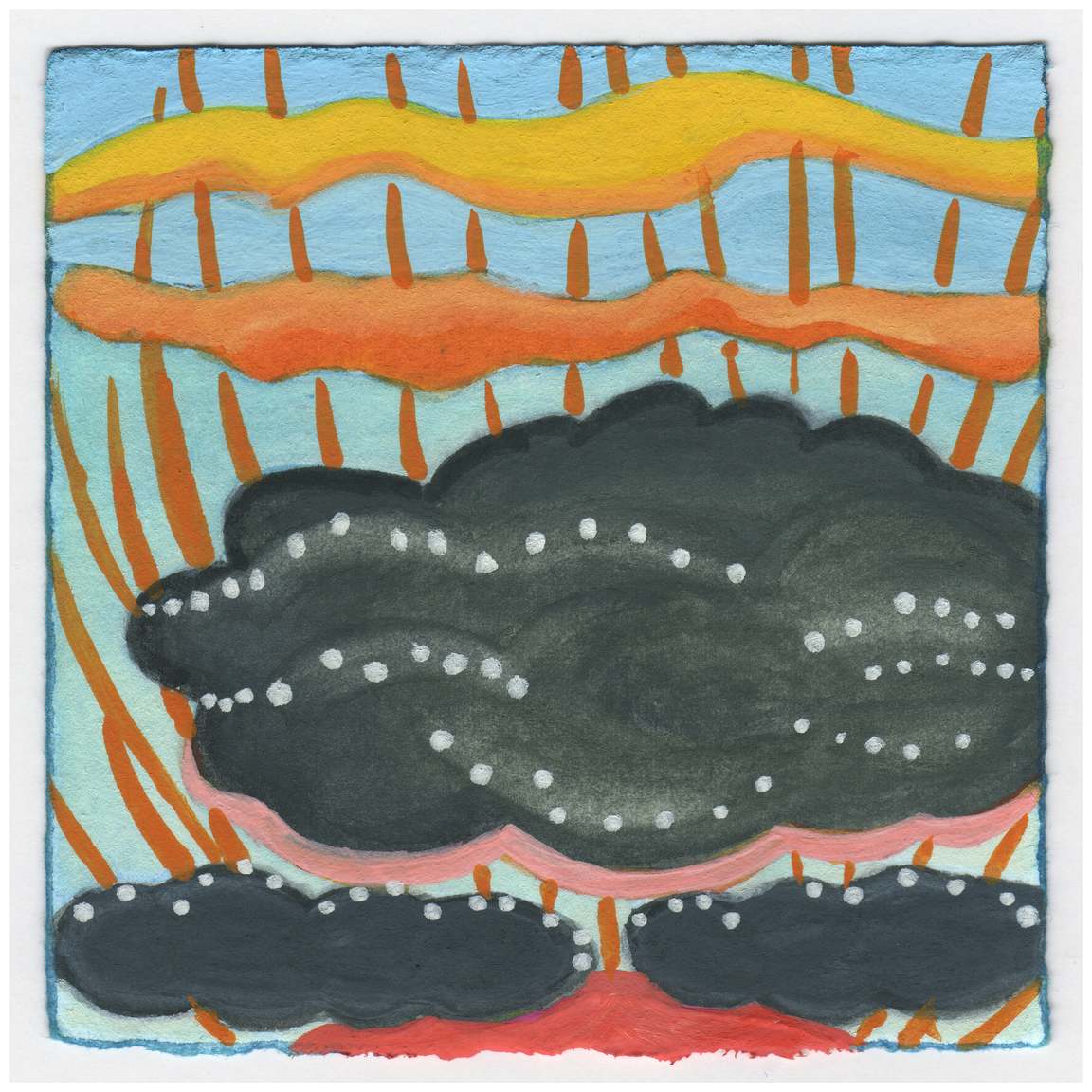 The Sunset After the Storm. #627 by Raya Bodnarchuk, Estate, Image 1.