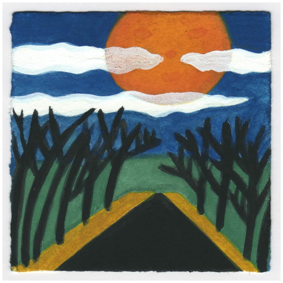 The Bright Moon. #631 by Raya Bodnarchuk, Estate, Image 1.