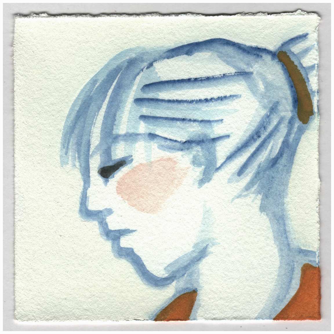 A Little Thought. #647 by Raya Bodnarchuk, Estate, Image 1.