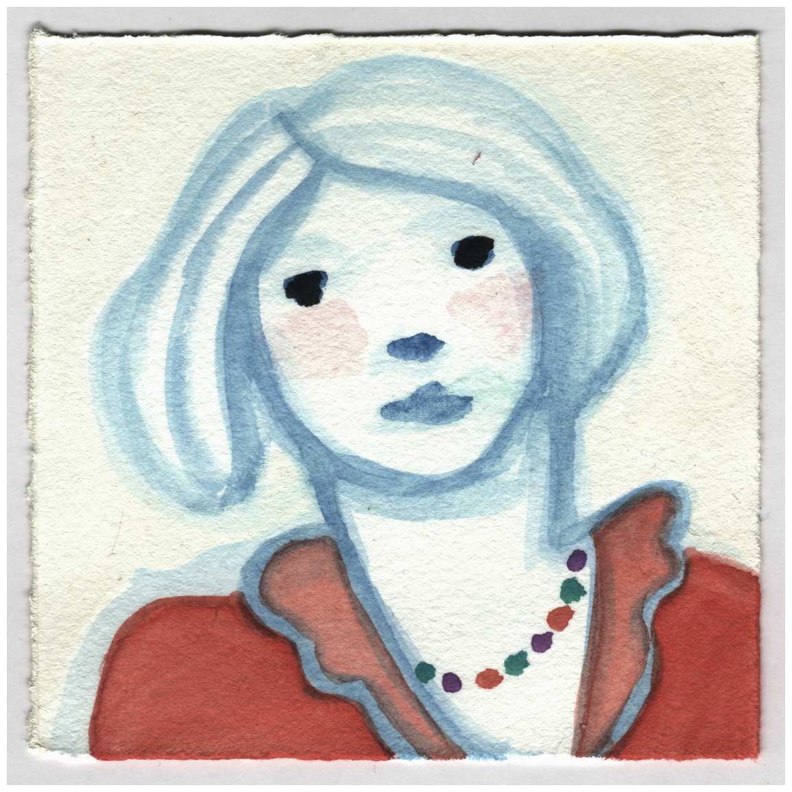 A Necklace. #648 by Raya Bodnarchuk, Estate, Image 1.