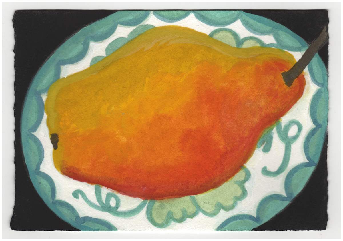 A Pear. #678 by Raya Bodnarchuk, Estate, Image 1.