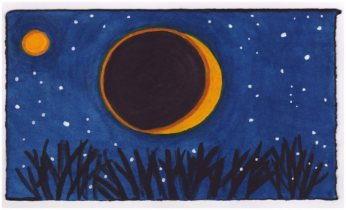 The New Moon. #709 by Raya Bodnarchuk, Estate, Image 1.