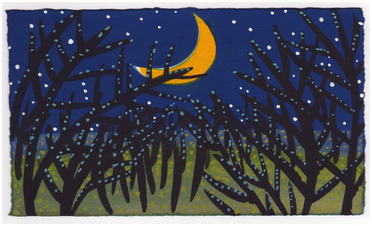 A Little Frost at Night. #710 by Raya Bodnarchuk 