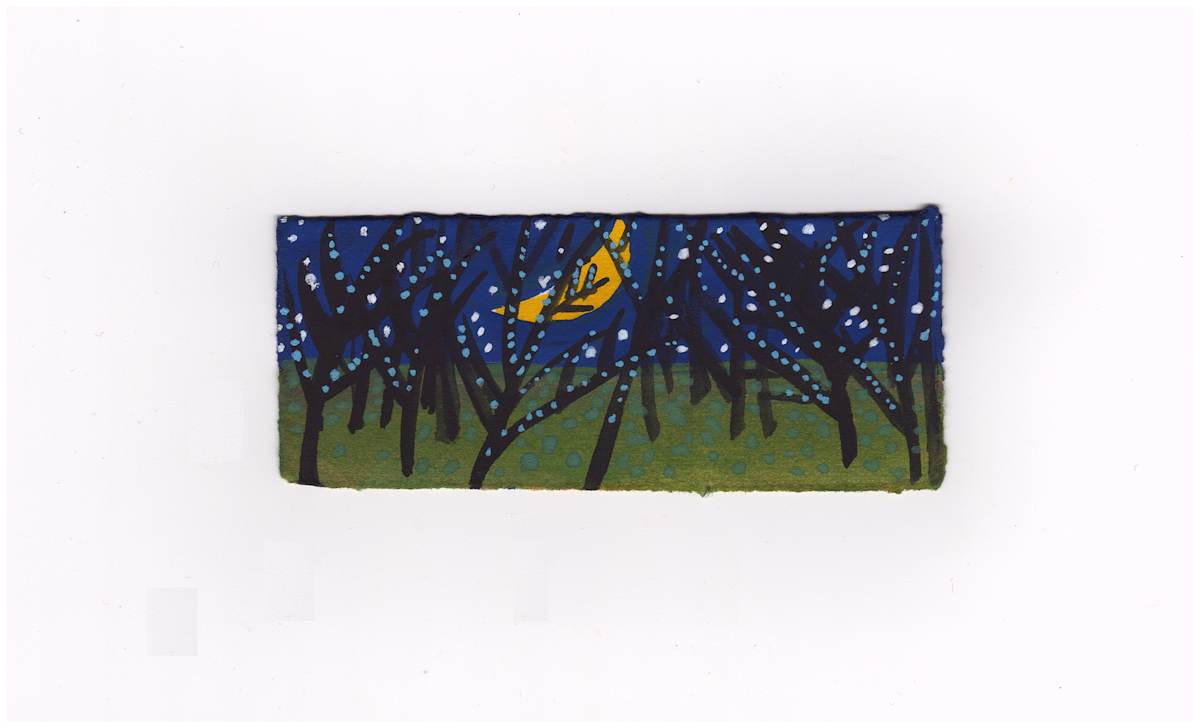 Frost on the Trees. #711 by Raya Bodnarchuk, Estate, Image 1.