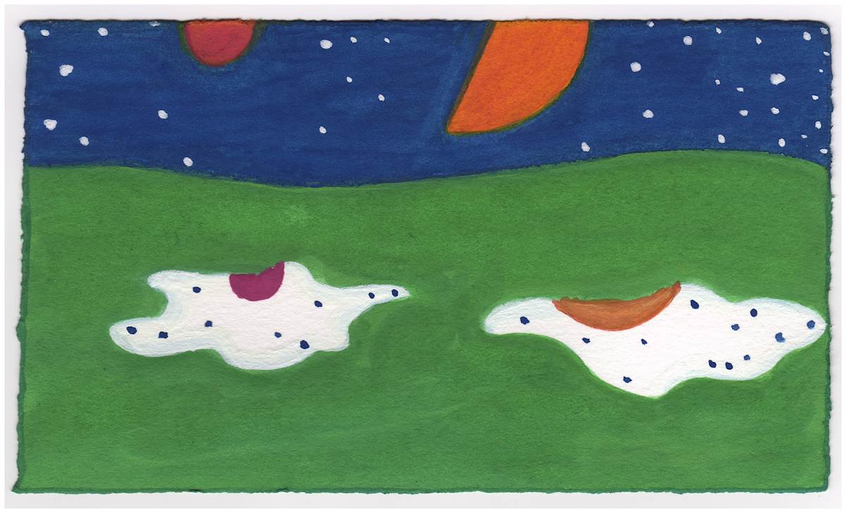 Sand Traps at Night. #713 by Raya Bodnarchuk, Estate, Image 1.