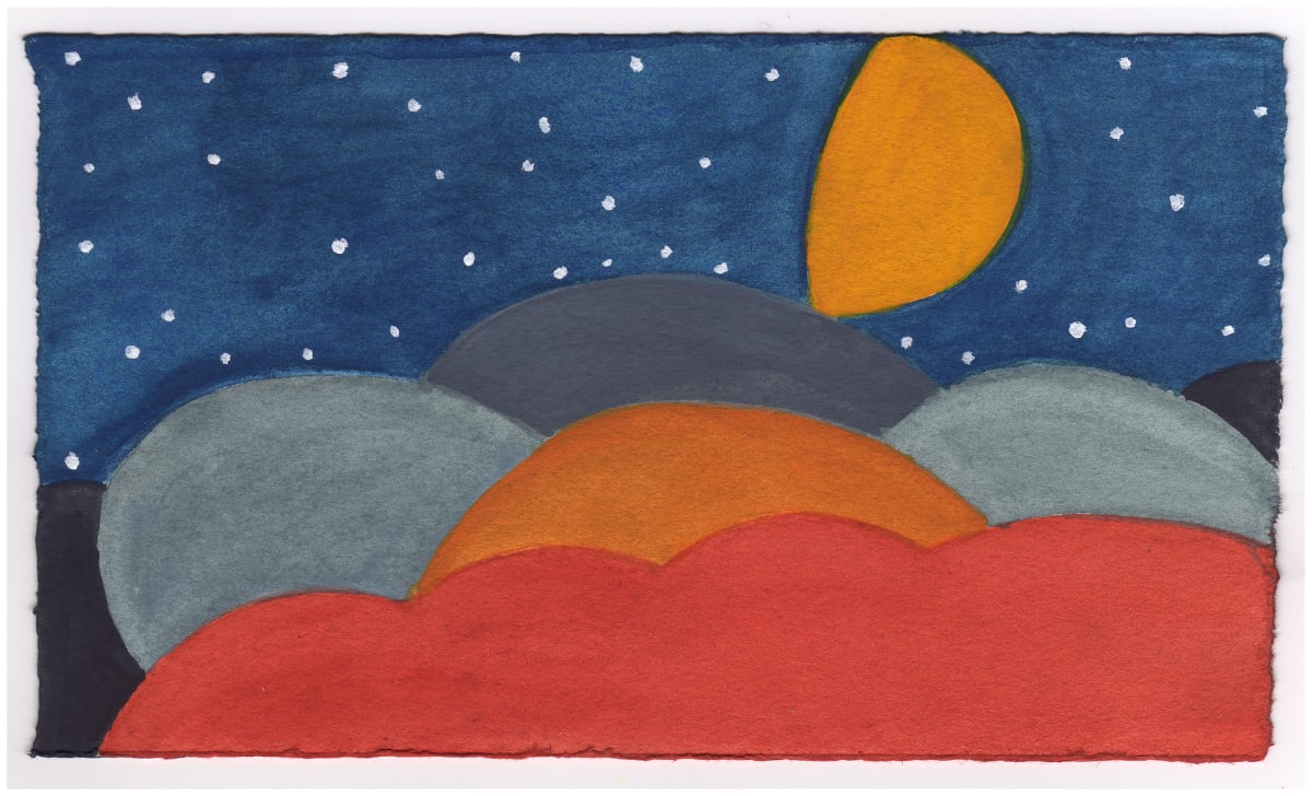 A Calm Night. #715 by Raya Bodnarchuk, Estate, Image 1.