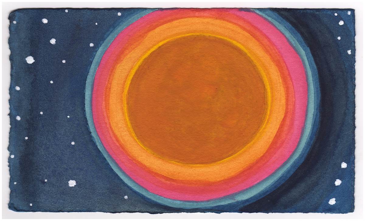 Thanksgiving Night. #721 by Raya Bodnarchuk, Estate, Image 1.