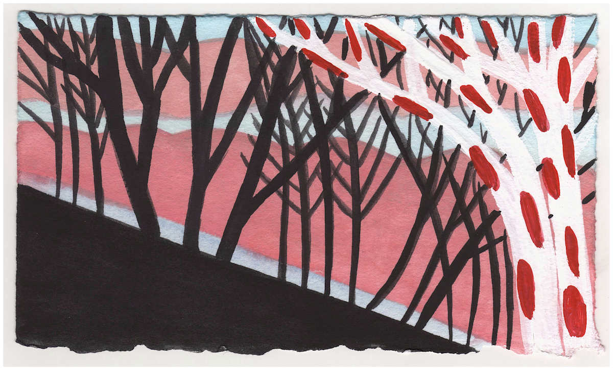 The Sunset Over the Neighbor's House. #791 by Raya Bodnarchuk, Estate, Image 1.