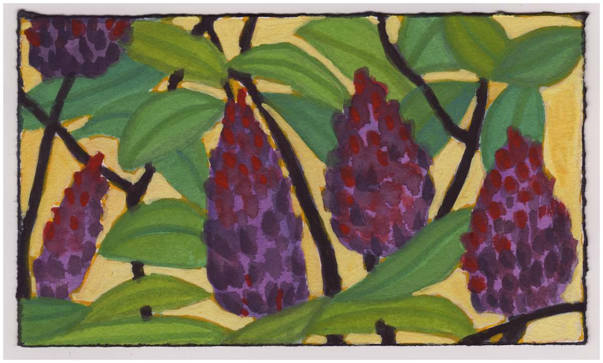 Lilacs Today. #858 by Raya Bodnarchuk, Estate, Image 1.