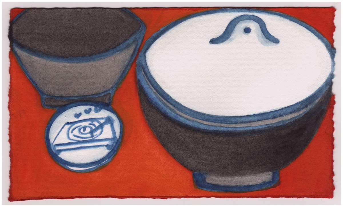 Three Things on the Table. #890 by Raya Bodnarchuk, Estate, Image 1.