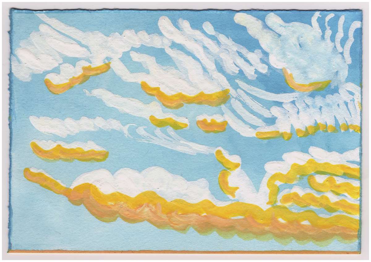 Above the Sunset. #932 by Raya Bodnarchuk, Estate, Image 1.