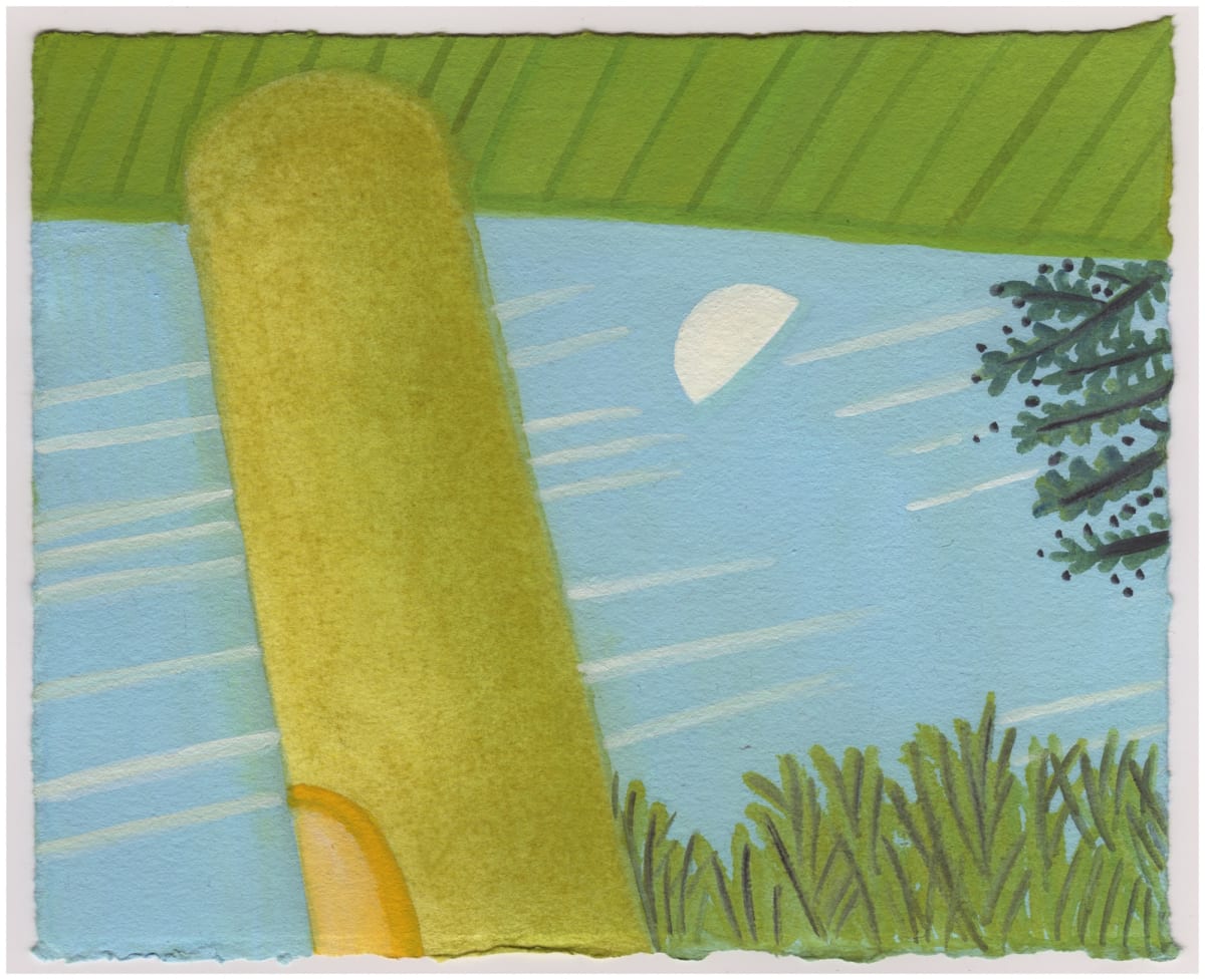 The Moon the Other Morning. #939 by Raya Bodnarchuk, Estate 