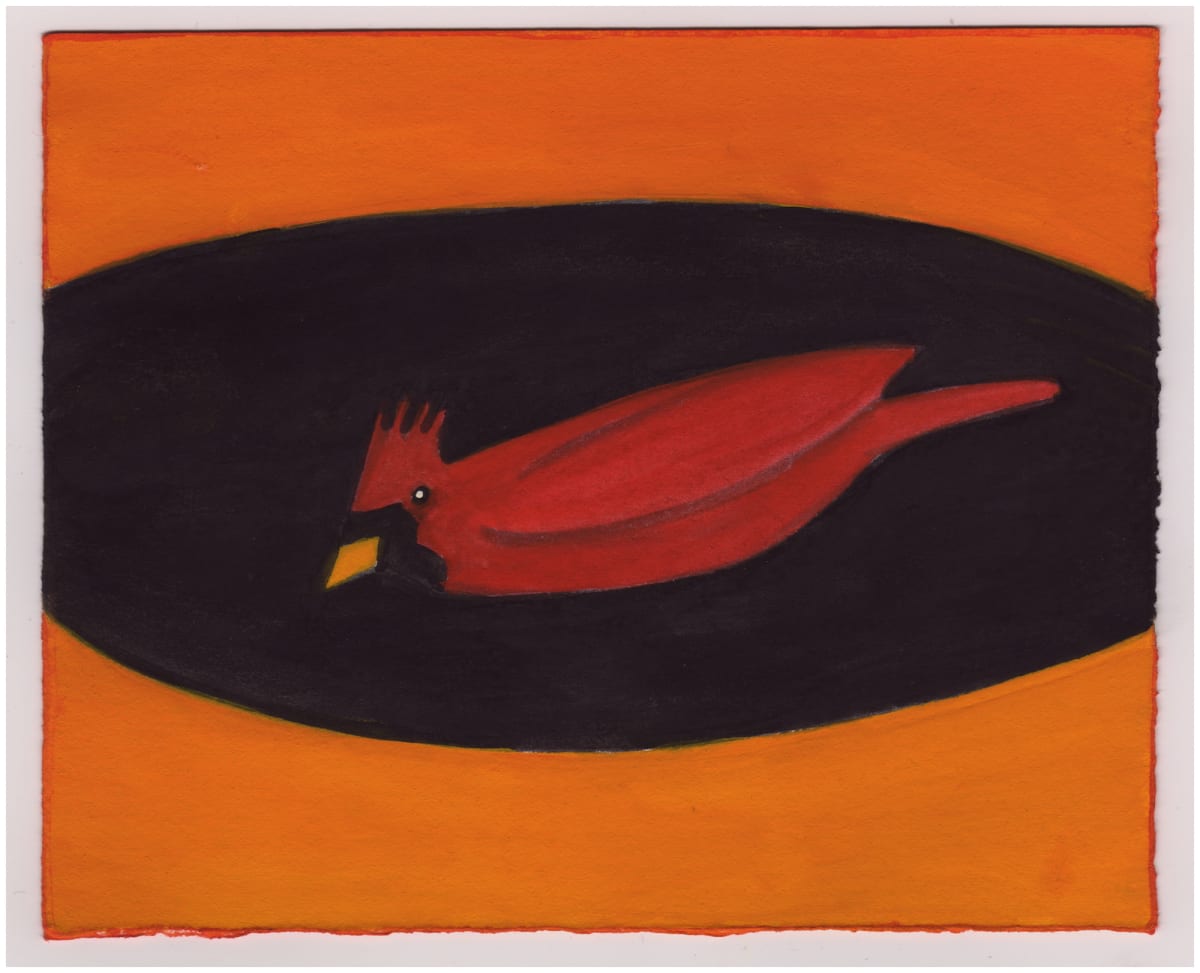 A Cardinal. #955 by Raya Bodnarchuk, Estate, Image 1.
