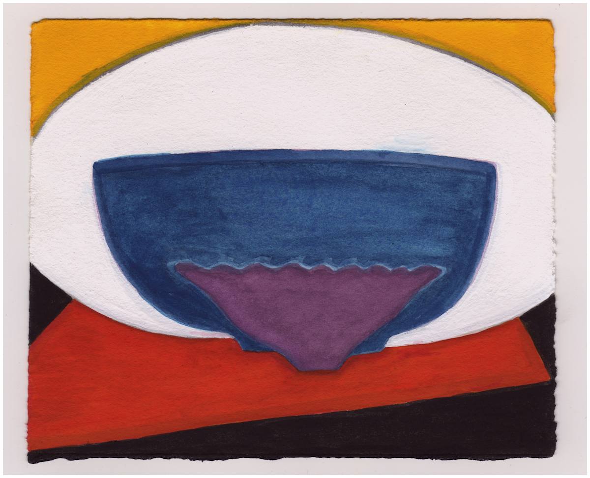Three Bowls. #965 by Raya Bodnarchuk, Estate, Image 1.