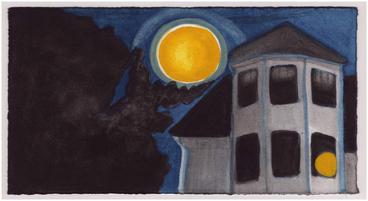 The Full Moon. #992 by Raya Bodnarchuk, Estate, Image 1.