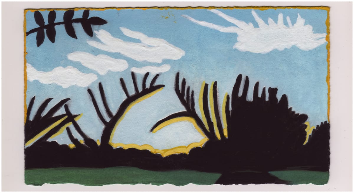 The Sunset on the Way Home. #1009 by Raya Bodnarchuk, Estate 