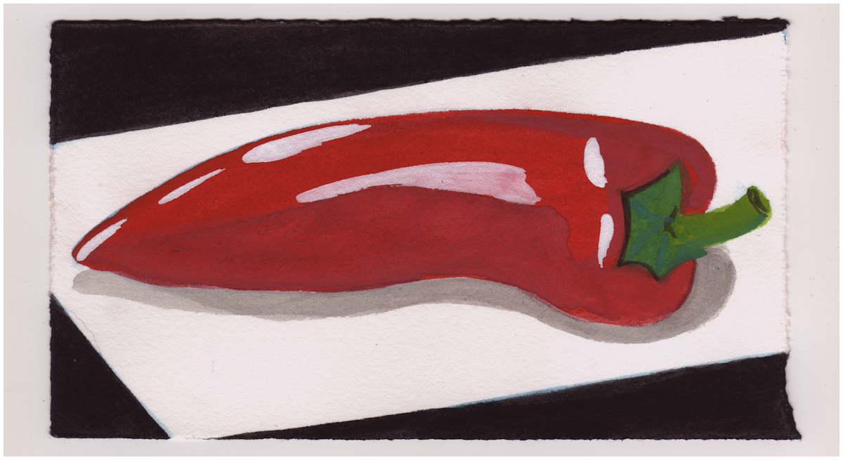 A Pepper. #1013 by Raya Bodnarchuk, Estate, Image 1.