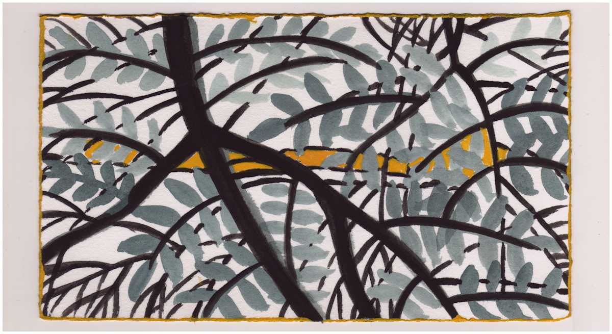 The Locust Tree. #1027 by Raya Bodnarchuk, Estate, Image 1.